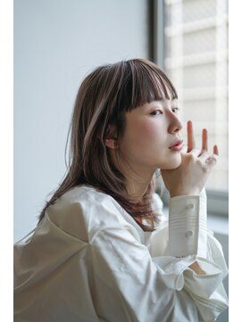 チェスト 神戸本店(CHEST) 【前川卓磨】ミディアムレイヤー/レイヤーカット/顔周りカット