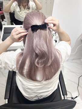 ランテルディ 渋谷(LANTERDIT) 【LANTELDIT】透明感たっぷりのラベンダーグレージュ☆担当Manae