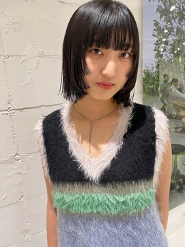 ブランコ 名古屋栄(BLANCO) ぱつっとボブヘア