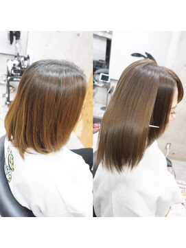 ヘアテリア リュウ 大塚(hair teria ryu) 縮毛矯正/髪質改善/艶髪ストレート/艶カラー