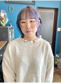 blue lavender _  layer bob