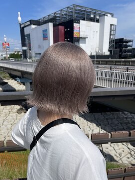 フェリーチェヘアーデザイン(Felice) Wカラー×ホワイトミルクティーグレージュ