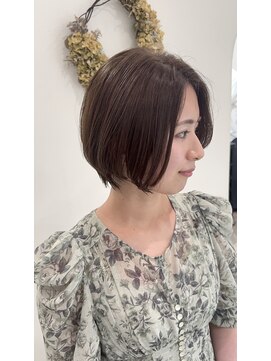 ルヴェール 茜部店(LeVert) 大人スッキリショートボブ☆