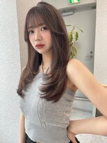 天神美容室 『福岡美容室/ayana』黒染めは使わない地毛風カラー