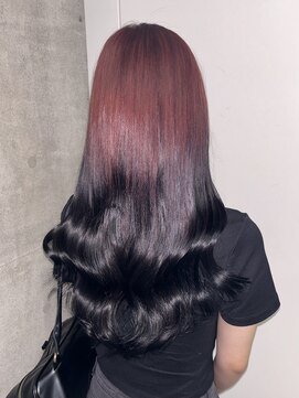 ザ オーダー(THE ORDER) グラデーションルーツカラー/レッド