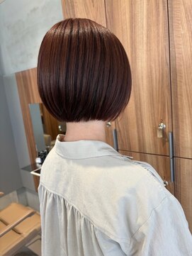 ガリカ 博多(Gallica) 【長まなみ】色落ちまでかわいいこっくりカラーマロンブラウン