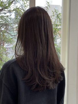 マザー(MOTHER) ミルクティーベージュ/ダブルカラー/ブリーチ/髪質改善/下北沢