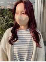 バランス(BALANCE.)&nbsp;レイヤーカット ×ボルドーカラー