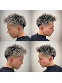 ゴールドハイライト×フェードジェット