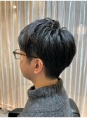 ツーブロックメンズ刈り上げショート【カミケンオム/福島】