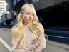 【韓国トレンド/透明感/ハイトーンが得意】カラー+カット+シールエクステ60枚