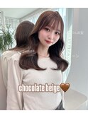〔LICCA AMANE〕チョコレートベージュ