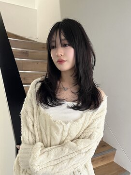 ヨーク(YOKE) 姫カットレイヤー韓国風巻きレイヤーカット