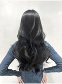髪質改善＊ネイビーブラックデジタルパーマ＊【IAbyZina渋谷】