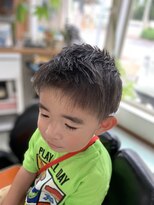 スペースシグマ 理容 美容 キッズショートツーブロック