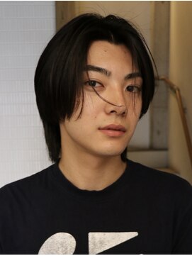 ヘアカロン 熊本本店(Hair CALON) ウルフセンターパートミディアム