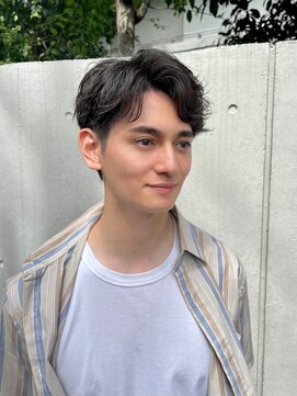 リベルタ(liberta) 大人の毛流れフェザーパーマ◎メンズパーマ《liberta/こえび