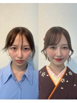 フェリーチェ(Felice)&nbsp;振袖メイク　垢抜けメイク　ヘアメイク