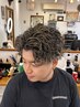【デン限定】メンズカット+ハイライト+ツイスパorスパイラルor波巻きパーマ