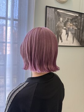 アトリエドゥーディマンシュ atelier doux dimanche ピンク×ラベンダーカラー