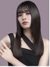 【newメニュー】酸性矯正ストレート+カット ¥23980→