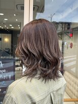 アヤラ オーガニックアンドスパ 東船橋店(AYALA)&nbsp;【江添茉友】アッシュブラウン/ミディアムレイヤー/外ハネ