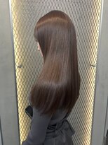 スリーバイベルベット(THREE...by velvet)&nbsp;ダブルカラー♪ブリーチなしカラー顔まわりカット