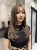 リトバイトゥルークリエイション 大宮(Re:to by True Creation)&nbsp;【ハイトーン】ミルクティーベージュ×レイヤーカット