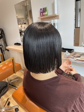 メゾンフォーユー 宇都宮店(maison4u) ミニボブONシルキーストレート