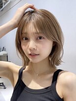 オーラ オモテサンドウ(Aura omotesando)&nbsp;栗原瑞稀　幼く見えない大人ボブヘア