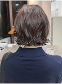 似合わせカット ボブパーマ　パーマ ミニボブ 切りっぱなしボブ