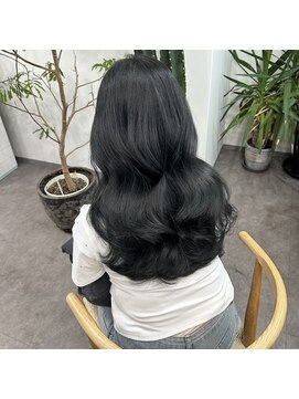 ノート(note) 透明感暗髪ブルーブラック