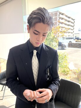ガルボヘアー 桟橋店(garbo hair) メンズメイク　成人式　卒業式　ヘアメイク