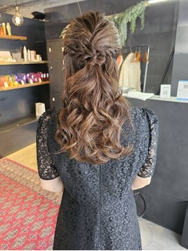 リンダイーロ(Linda Hiro) 【札幌円山】ヘアセット/ハーフアップ/お呼ばれ/結婚式