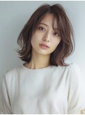ダークブルーワンホンレイヤー/ニュアンスウルフ/デジタルパーマ