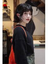 ホビー(HOBBY)&nbsp;大きめなカール感のボブパーマ