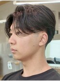 大阪梅田ニュアンスパーマフェザーパーマセンターパートゆるめ◆