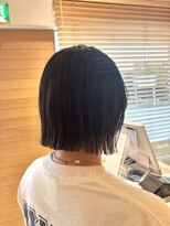 オーガニックエコ 川越(organic+eco)&nbsp;20代30代/外ハネ/ぷつっと/ミニボブ/ブリーチなしカラー