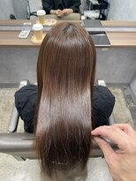 ネウィ 宮崎店(newi)&nbsp;圧倒的ツヤ感☆ナチュラルブラウンの髪質改善ストレート