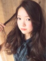 ヘアーミューズ リベロ(hair muse Livero) 【Livero】黒髪カールロング☆