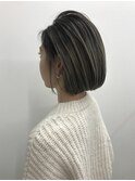 【cuz KLUB】バレイヤージュ×ボブ