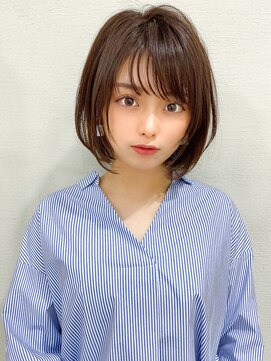 アフロート エル 錦糸町(AFLOAT L) LallYou　錦糸町　韓国レイヤーカットミルクティーブラウン