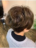 白髪&クせ毛の方におすすめショート!