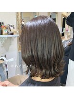 ラ ブランシュ 大宮(La Blanche)&nbsp;オリーブ透明感カラー/大宮美容室/韓国ヘア/髪質改善