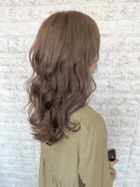 美容室もぜか堂 1ブリーチで作れるミルクティーベージュ 韓国風小顔ヘア