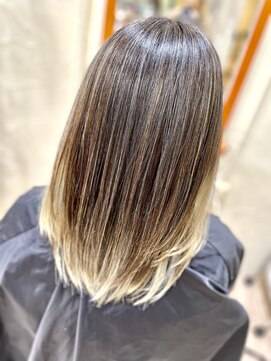 ニーナ ビューティーサロン(NINA Beauty Salon) バレイヤージュ#バレイヤージュ#グラデーション