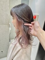 フェリア 渋谷(Feria)&nbsp;【Feria渋谷】柔らかピンク×インナーカラー“石田幸輔”