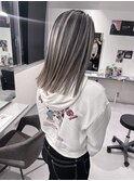 【枚方、高槻、梅田】ホワイトバレイヤージュ