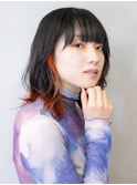 ミディアムレイヤーで魅せるアンニュイなカラーで唯一無二に。