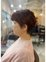 ソイクフ 四条大宮店(SOY-KUFU)&nbsp;大人可愛い20代30代40代イメチェン似合わせカットレッドブラウン